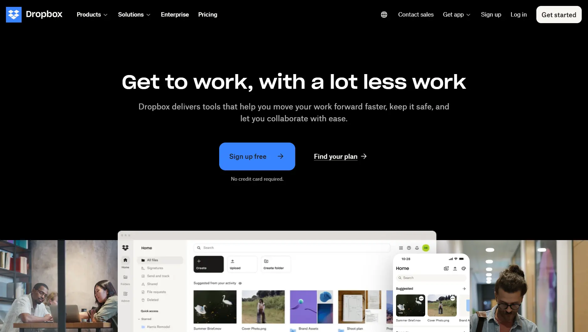 Dropbox cloud storage