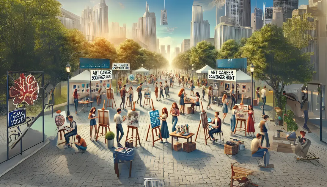 Art Career Scavenger Hunt