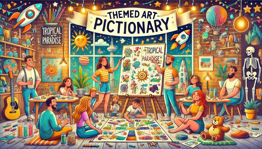 Themed Art Pictionary