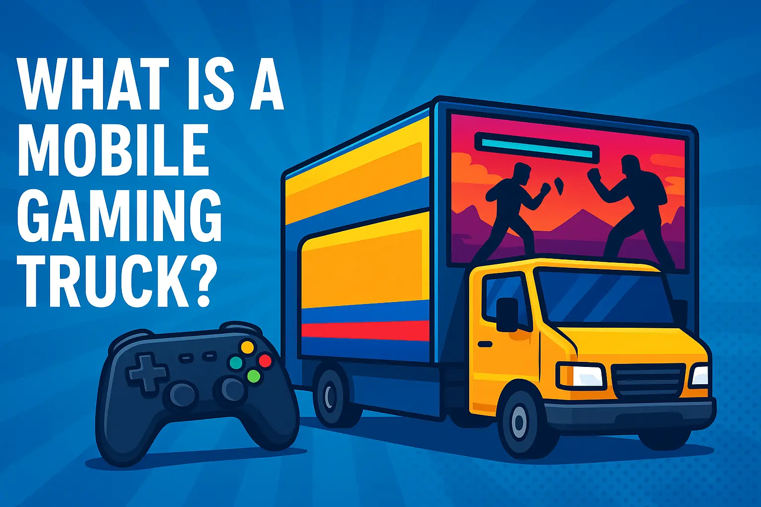 What is a mobile gaming truck