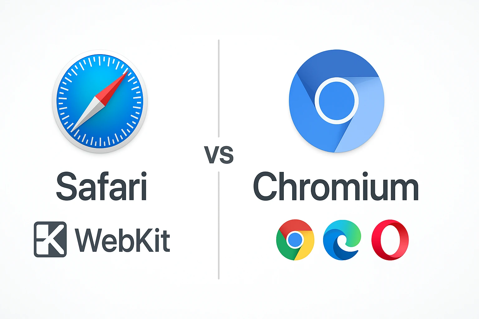 Browser Engine Market Share Visualization
