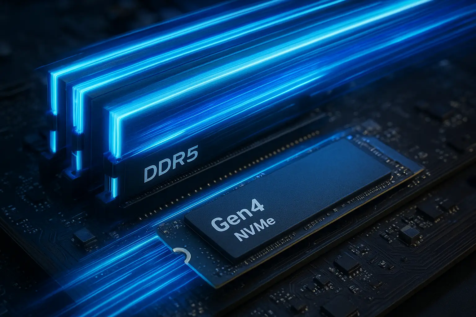 DDR5 RAM and NVMe SSD providing smooth and fast FiveM performance.