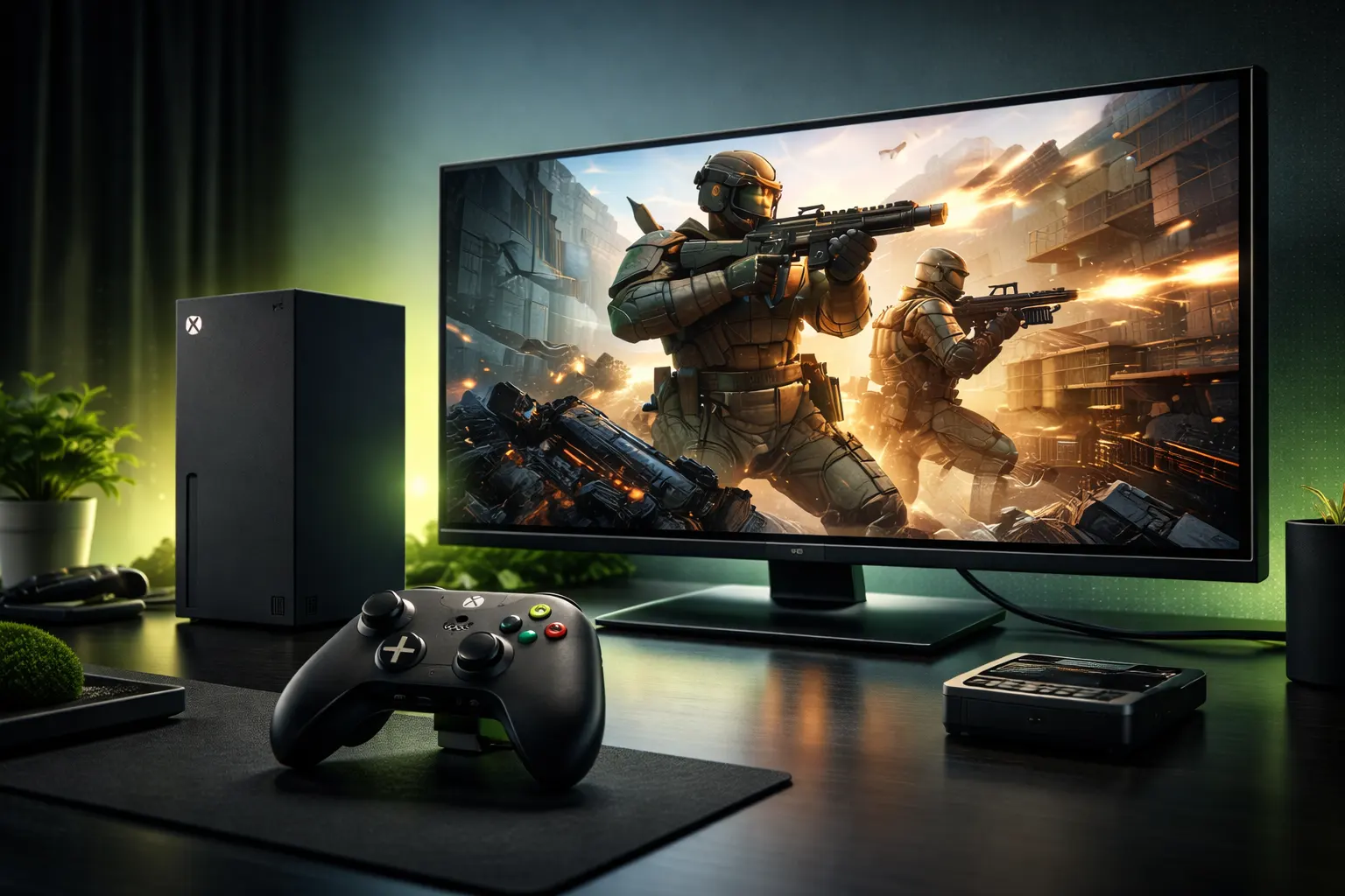 how to optimize xbox series x for multiplayer with a high refresh rate display, smooth fps, and low input lag gaming setup