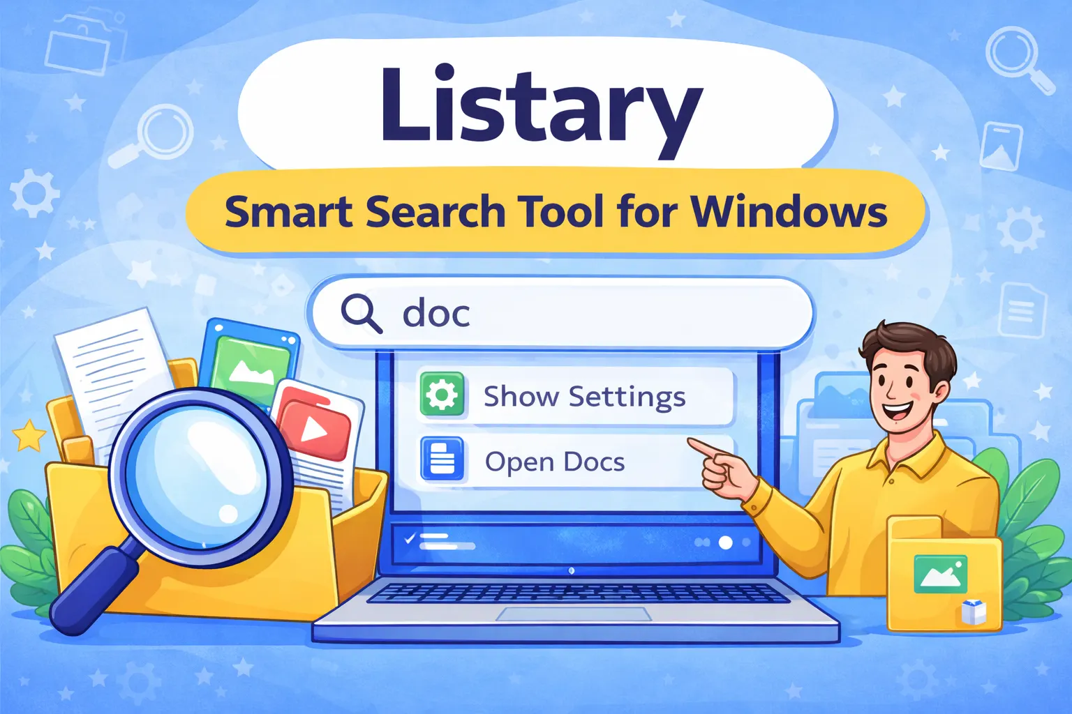 Listary smart search tool integrated with Windows file explorer